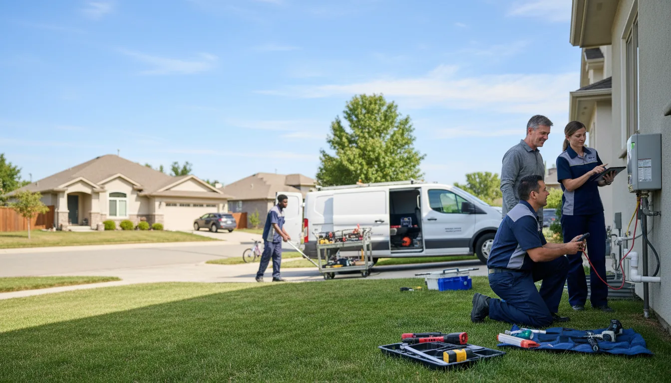 Tankless water heater service in Danville, WV